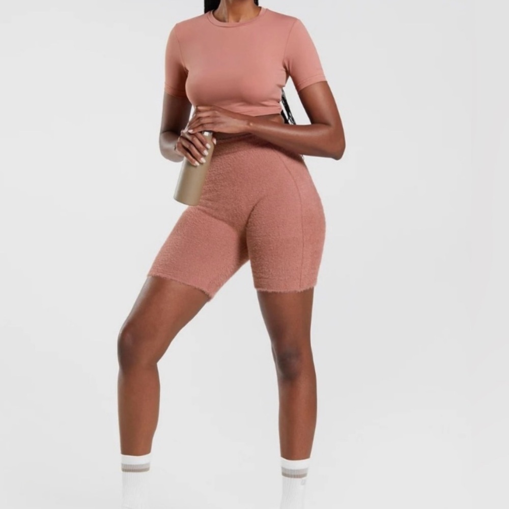 Gymshark DNU WHITNEY EYELASH KNIT SHORTS - Picture 3 of 6